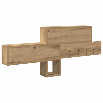 Wall-Mounted Coat Rack Artisan Oak 100 x 12 x 43.5 cm