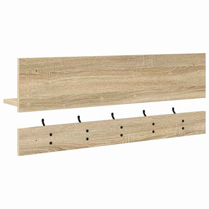 Wall-Mounted Coat Rack Wall-Mounted Sonoma Oak 90 x 15 x 36 cm