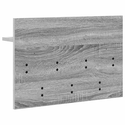 Wall-Mounted Coat Rack Wall-Mounted Grey Sonoma 60 x 40 x 12 cm