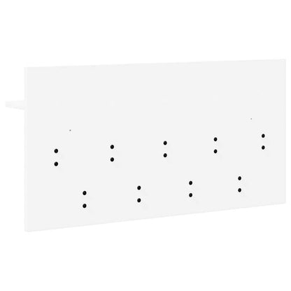Wall-Mounted Coat Rack Wall-Mounted White 80 x 40 x 12 cm
