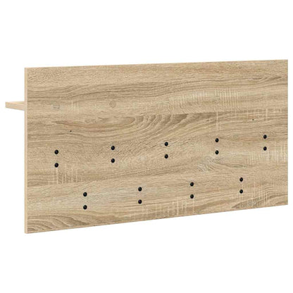 Wall-Mounted Coat Rack Wall-Mounted Sonoma Oak 80 x 40 x 12 cm