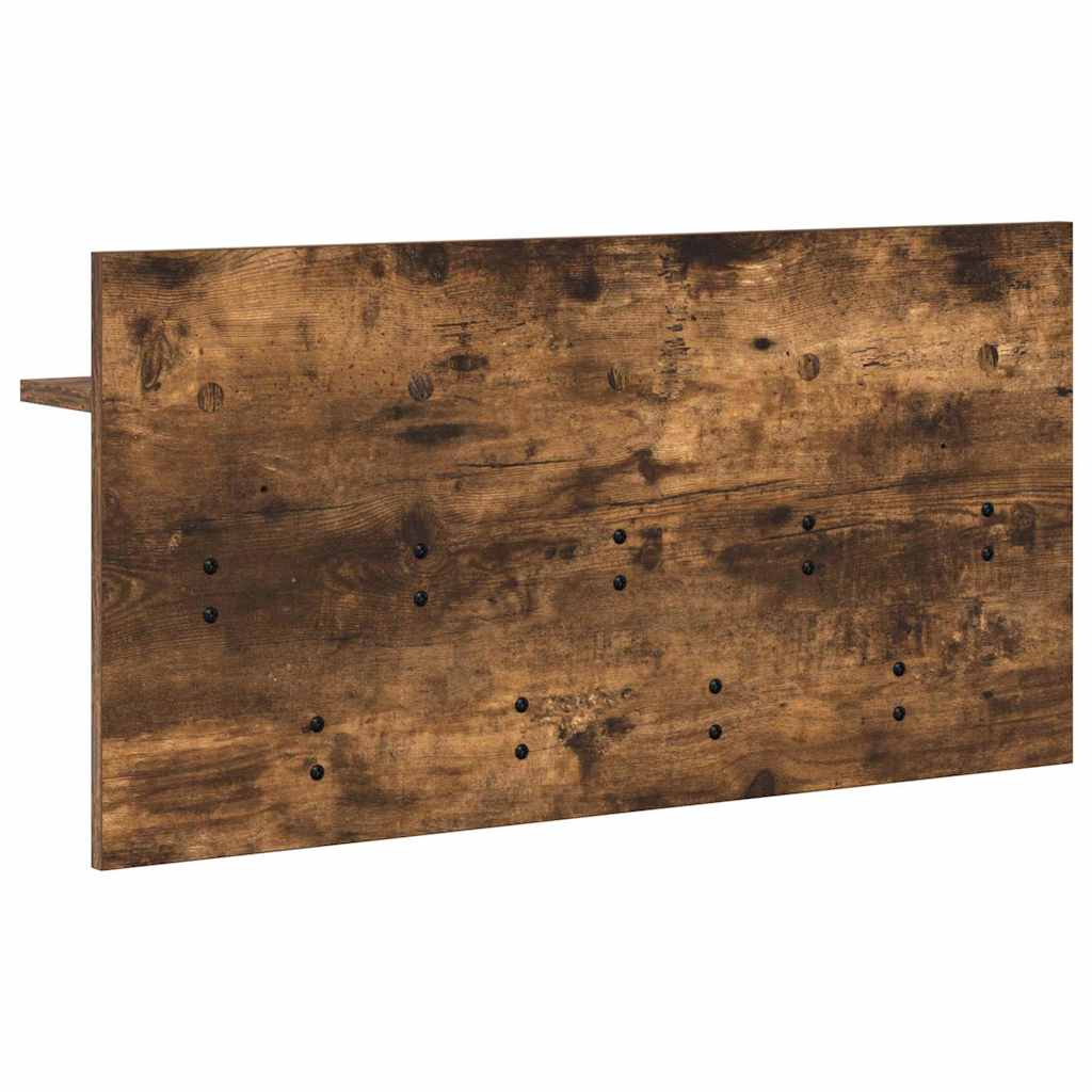 Wall-Mounted Coat Rack Wall-Mounted Smoked Oak 80 x 40 x 12 cm