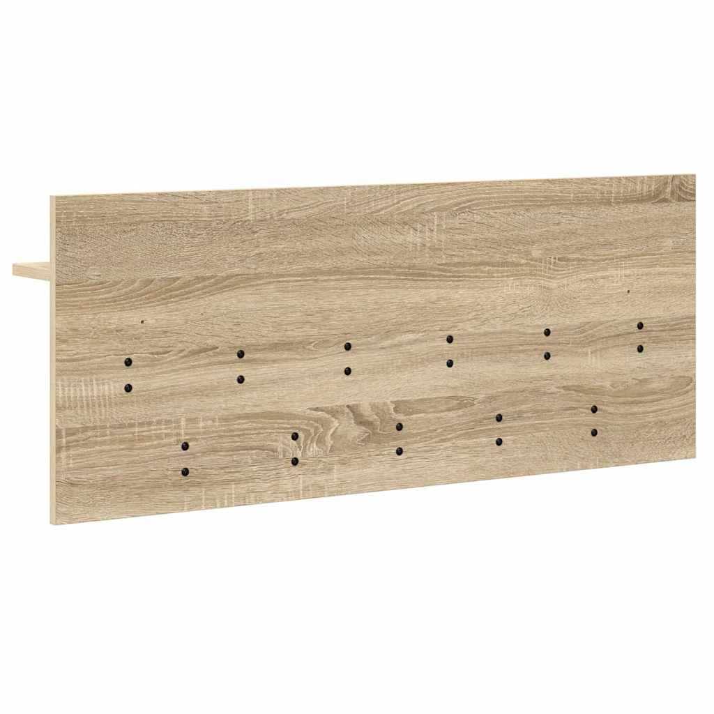 Wall-Mounted Coat Rack Wall-Mounted Sonoma Oak 100 x 40 x 12 cm