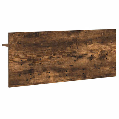 Wall-Mounted Coat Rack Wall-Mounted Smoked Oak 100 x 40 x 12 cm