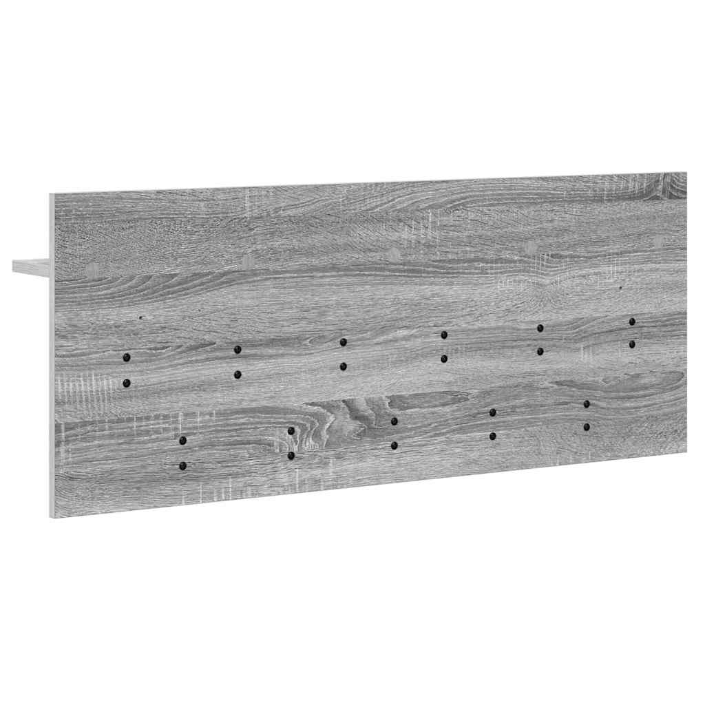 Wall-Mounted Coat Rack Wall-Mounted Grey Sonoma Engineered wood