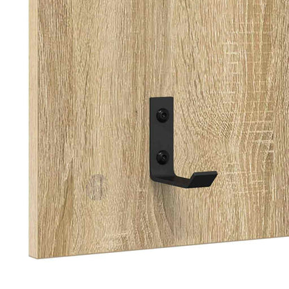 Wall-Mounted Coat Rack Wall-Mounted Sonoma Oak 40 x 10 x 90 cm