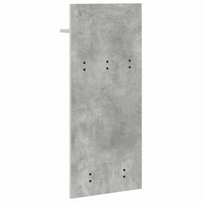 Wall-Mounted Coat Rack Wall-Mounted Concrete Grey