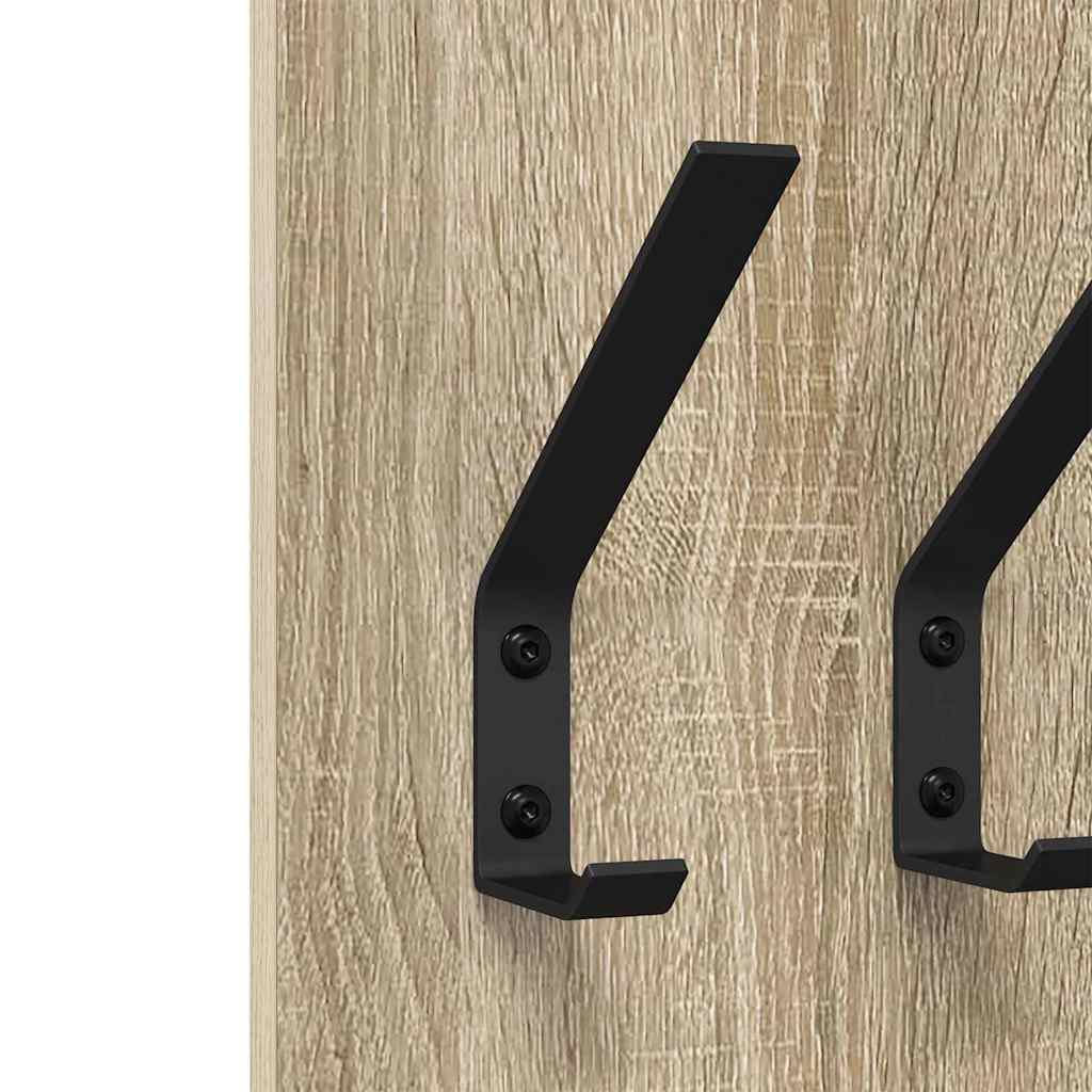 Wall-Mounted Coat Rack Wall-Mounted Sonoma Oak Engineered wood