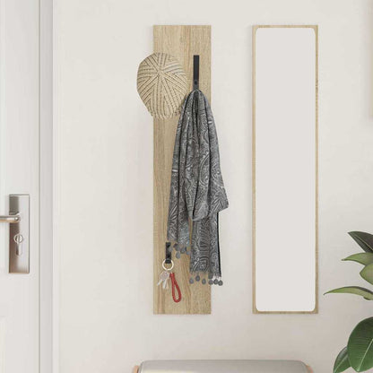 Wall-Mounted Coat Rack Wall-Mounted Sonoma Oak Engineered wood