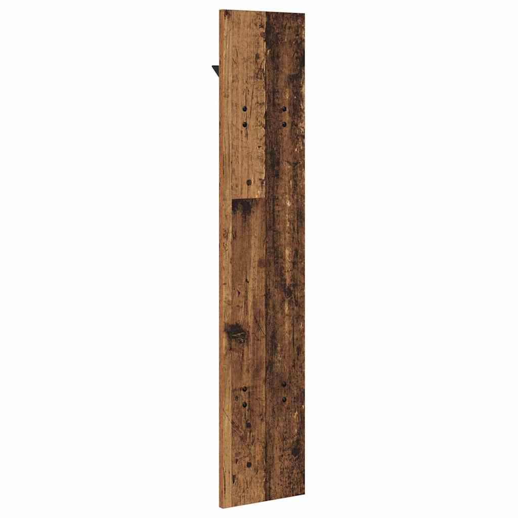 Wall-Mounted Coat Rack Wall-mounted Old Wood 20 x 1.5 x 100 cm