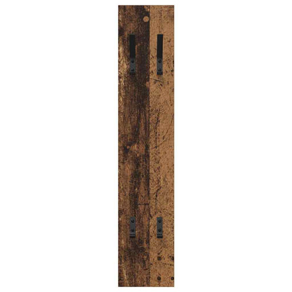 Wall-Mounted Coat Rack Wall-mounted Old Wood 20 x 1.5 x 100 cm