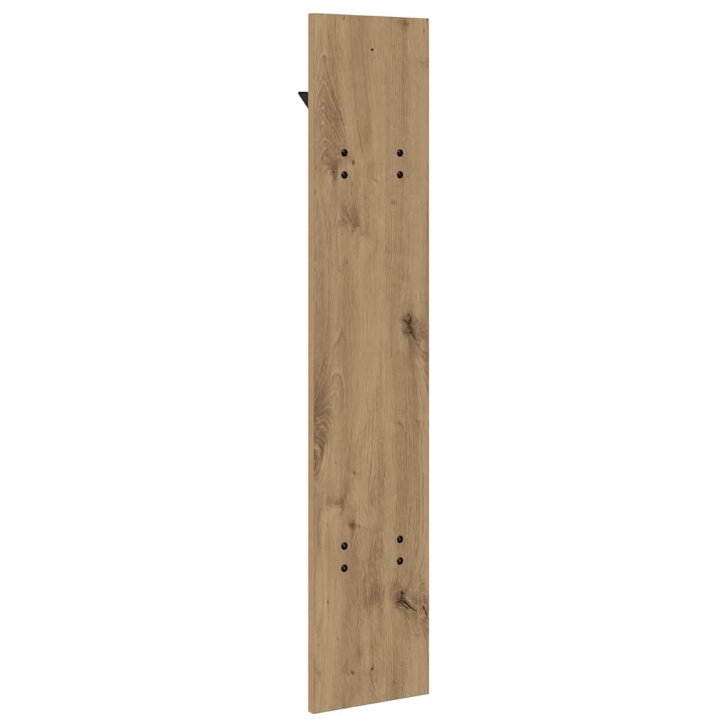 Wall-Mounted Coat Rack Artisan Oak 20 x 1.5 x 100 cm