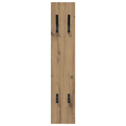 Wall-Mounted Coat Rack Artisan Oak 20 x 1.5 x 100 cm