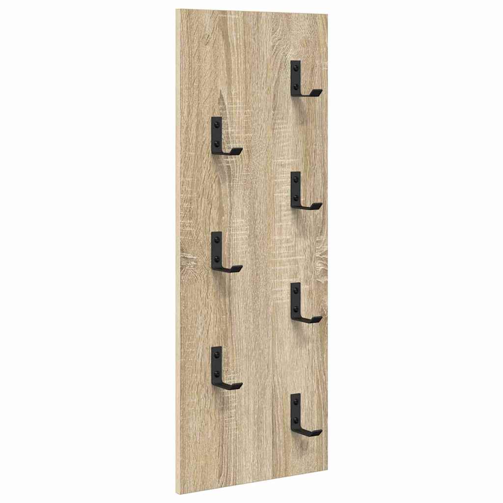 Wall-Mounted Coat Rack Wall-Mounted Sonoma Oak 30 x 1.5 x 80 cm