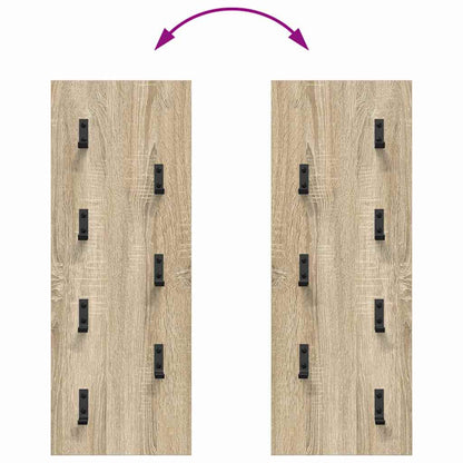 Wall-Mounted Coat Rack Wall-Mounted Sonoma Oak 30 x 1.5 x 80 cm