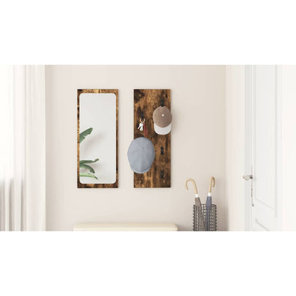 Wall-Mounted Coat Rack Wall-mounted Smoked Oak 30 x 1.5 x 80 cm