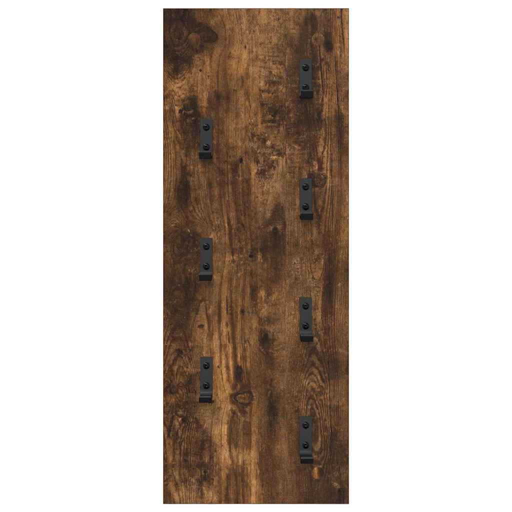 Wall-Mounted Coat Rack Wall-mounted Smoked Oak 30 x 1.5 x 80 cm