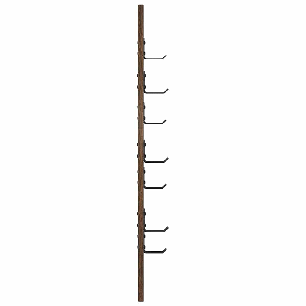 Wall-Mounted Coat Rack Wall-mounted Smoked Oak 30 x 1.5 x 80 cm
