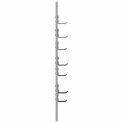Wall-Mounted Coat Rack Grey Sonoma 30 x 1.5 x 80 cm