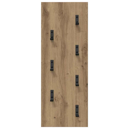 Wall-Mounted Coat Rack Artisan Oak 30 x 1.5 x 80 cm
