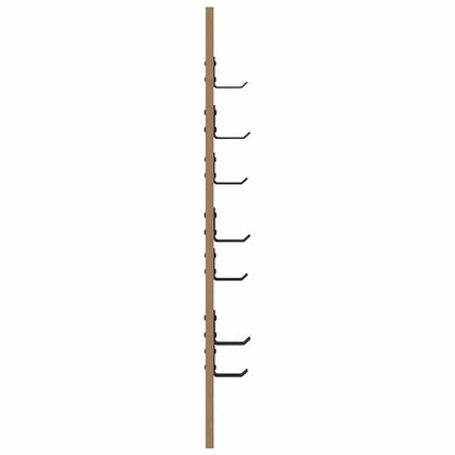 Wall-Mounted Coat Rack Artisan Oak 30 x 1.5 x 80 cm