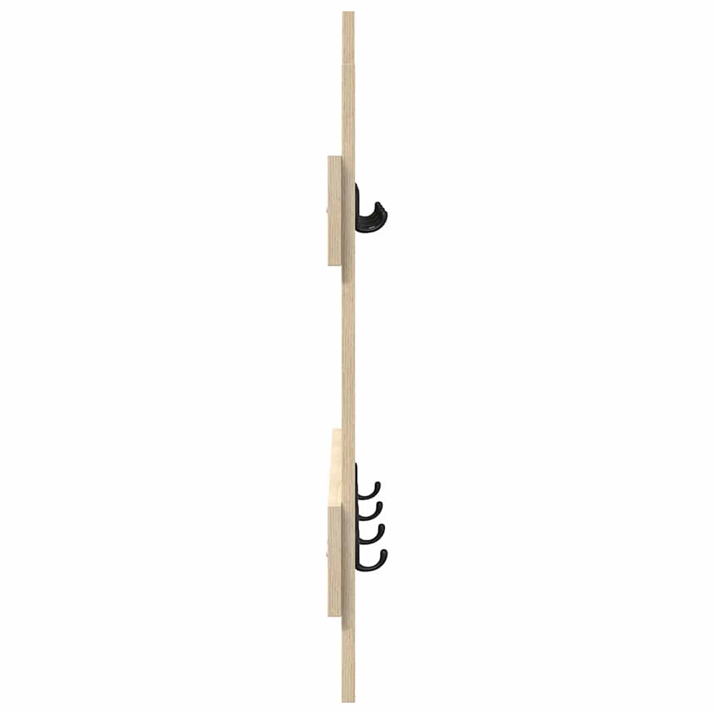 Wall-Mounted Coat Rack Wall-Mounted Sonoma Oak 60 x 3 x 82 cm
