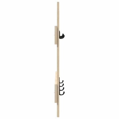 Wall-Mounted Coat Rack Wall-Mounted Sonoma Oak 60 x 3 x 82 cm