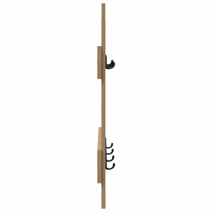 Wall-Mounted Coat Rack Wall-mounted Artisan Oak 60 x 3 x 82 cm