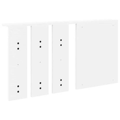 Wall-Mounted Coat Rack White 85 x 10 x 45 cm Engineered wood