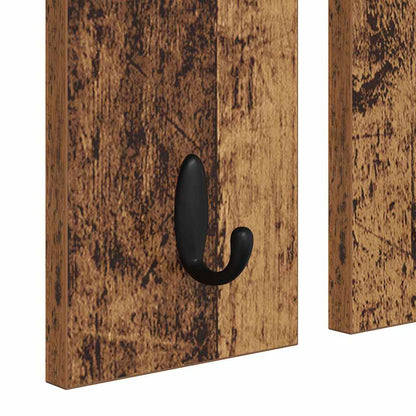 Wall-Mounted Coat Rack Old wood 85 x 10 x 45 cm Engineered wood