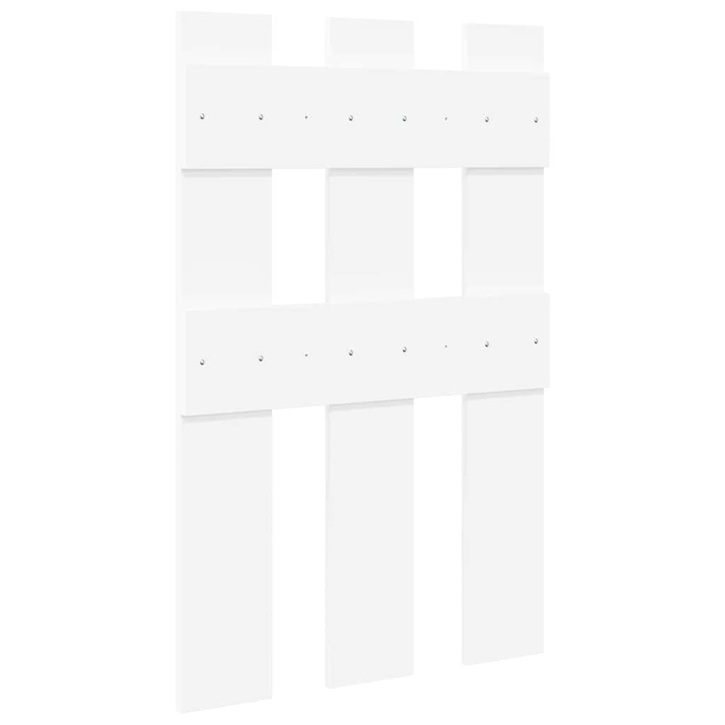 Wall-Mounted Coat Rack Wall-Mounted White 65 x 3 x 100 cm