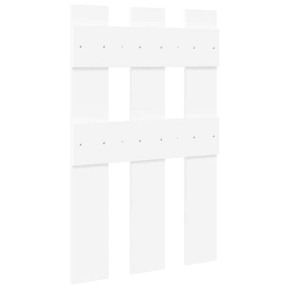 Wall-Mounted Coat Rack Wall-Mounted White 65 x 3 x 100 cm