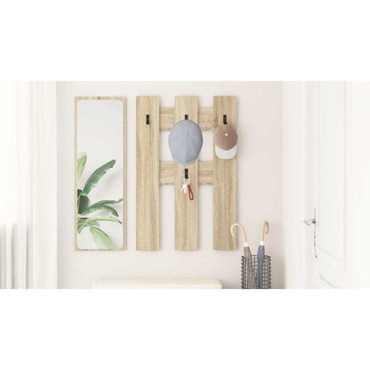 Wall-Mounted Coat Rack Wall-mounted Sonoma Oak 65 x 3 x 100 cm