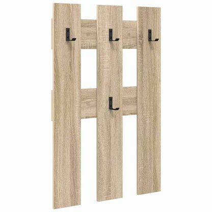 Wall-Mounted Coat Rack Wall-Mounted Sonoma Oak 65 x 3 x 100 cm
