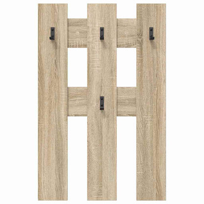 Wall-Mounted Coat Rack Wall-Mounted Sonoma Oak 65 x 3 x 100 cm