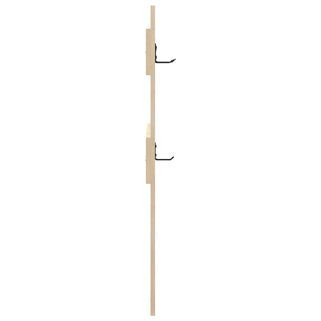 Wall-Mounted Coat Rack Wall-Mounted Sonoma Oak 65 x 3 x 100 cm