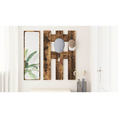 Wall-Mounted Coat Rack Wall-mounted Smoked Oak 65 x 3 x 100 cm