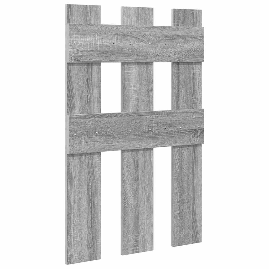 Wall-Mounted Coat Rack Wall-Mounted Grey Sonoma 65 x 3 x 100 cm