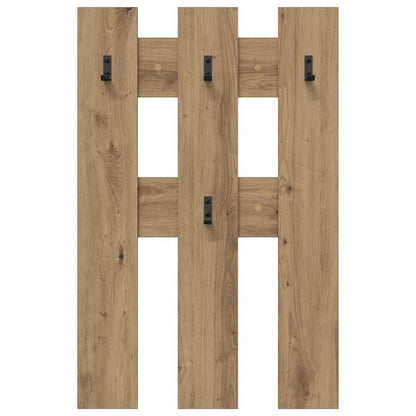 Wall-Mounted Coat Rack Wall-mounted Artisan Oak 65 x 3 x 100 cm
