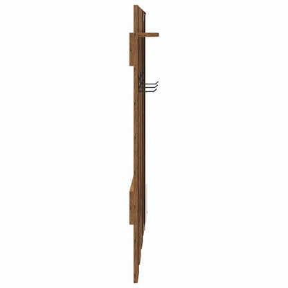 Wall-Mounted Coat Rack Wall-mounted Old Wood 100 x 10 x 100 cm