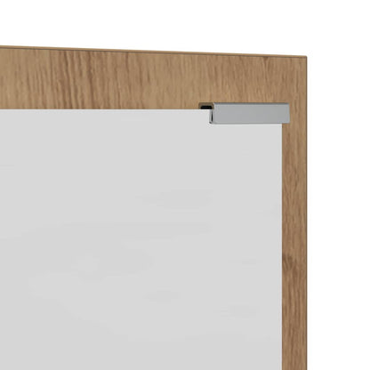 Wall-Mounted Coat Rack Artisan Oak 100 x 10 x 100 cm