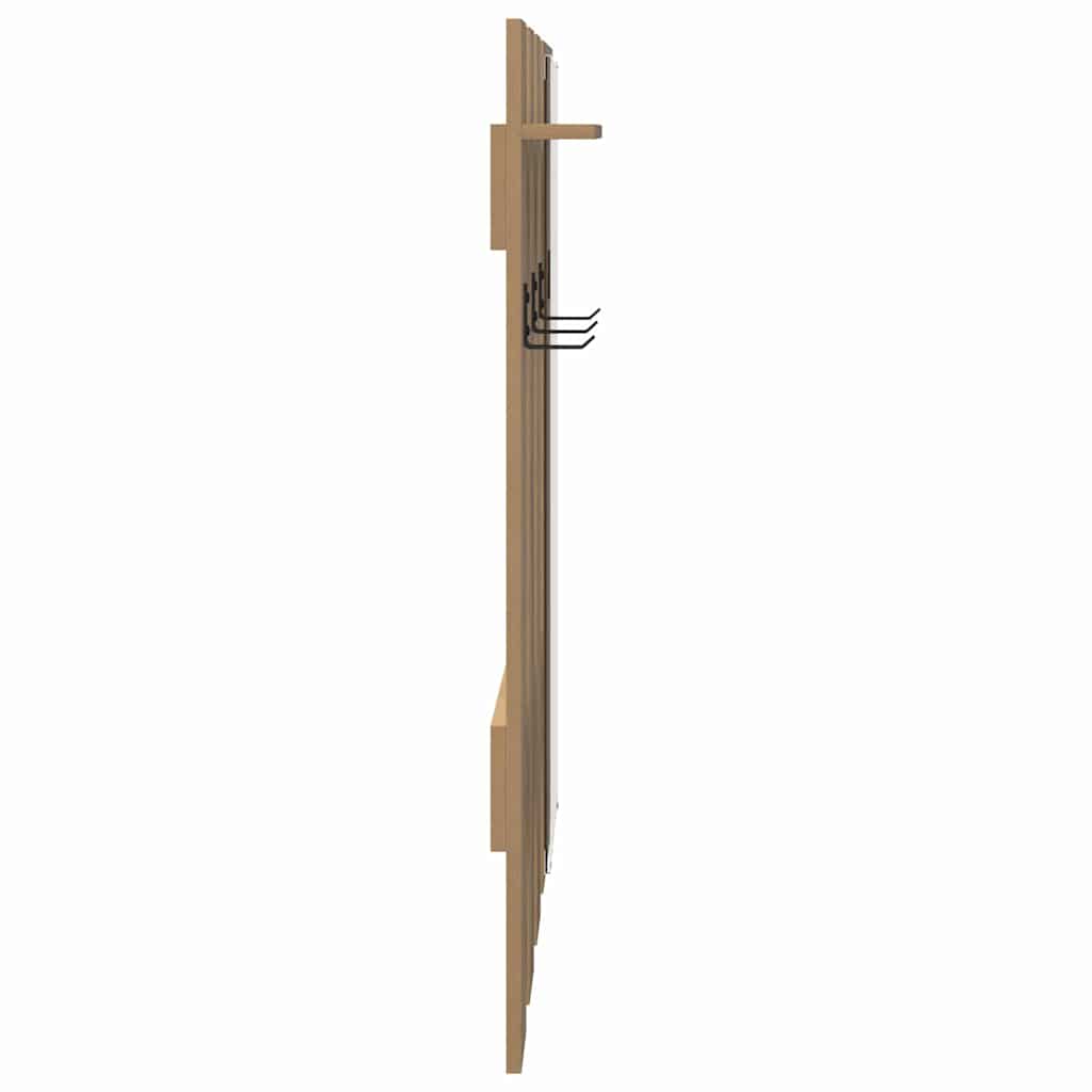 Wall-Mounted Coat Rack Artisan Oak 100 x 10 x 100 cm