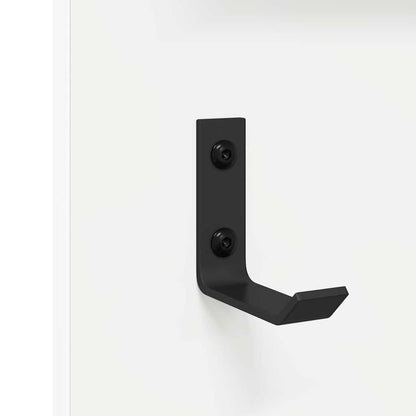 Wall-Mounted Coat Rack Wall-Mounted White 90 x 10 x 50 cm