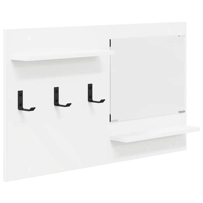 Wall-Mounted Coat Rack Wall-Mounted White 90 x 10 x 50 cm