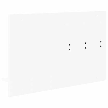 Wall-Mounted Coat Rack Wall-Mounted White 90 x 10 x 50 cm