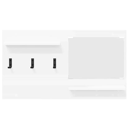 Wall-Mounted Coat Rack Wall-Mounted White 90 x 10 x 50 cm