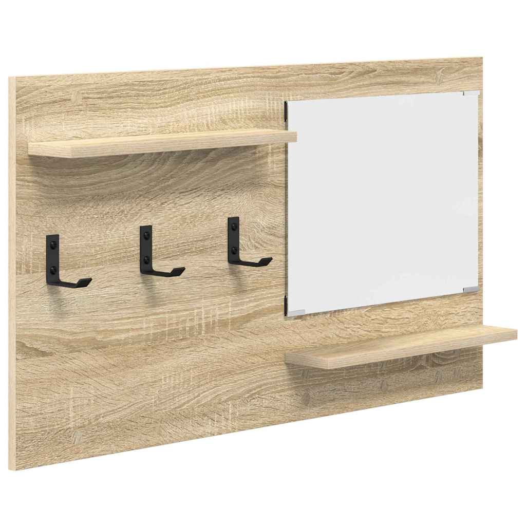 Wall-Mounted Coat Rack Wall-Mounted Sonoma Oak 90 x 10 x 50 cm