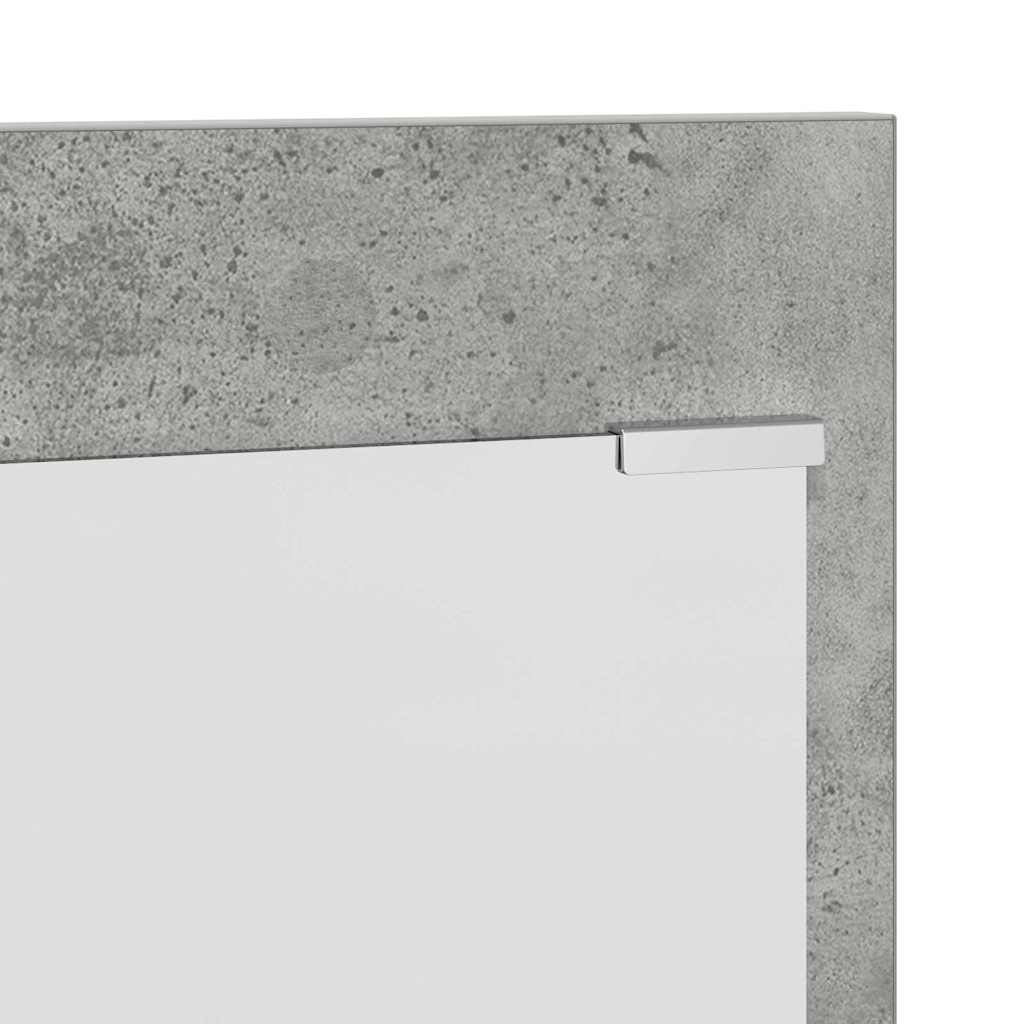 Wall-Mounted Coat Rack Wall-Mounted Concrete Grey