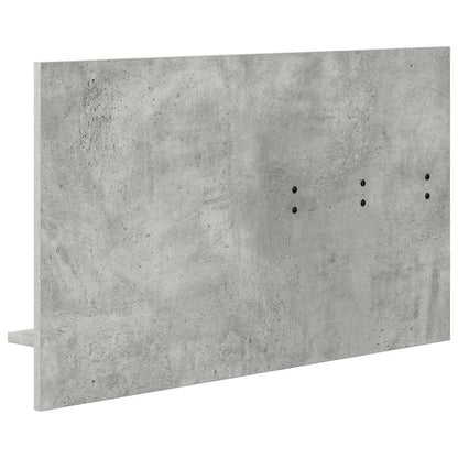 Wall-Mounted Coat Rack Wall-Mounted Concrete Grey