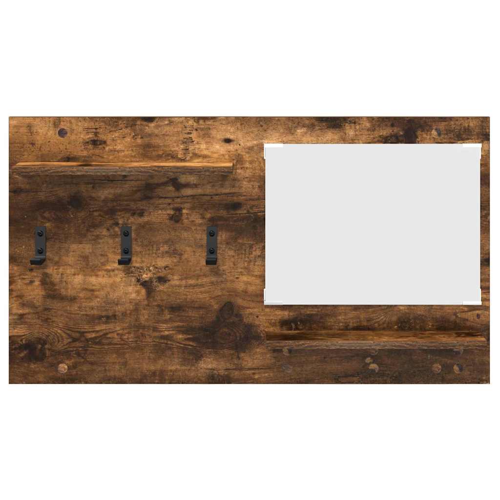 Wall-Mounted Coat Rack Wall-Mounted Smoked Oak 90 x 10 x 50 cm